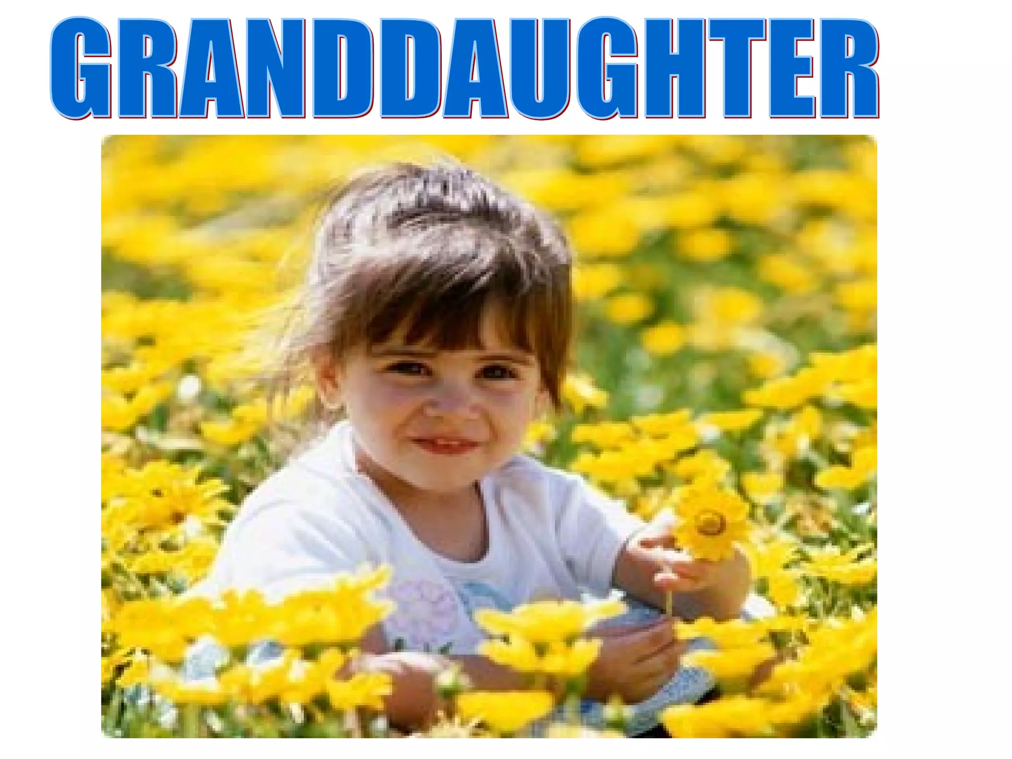 GRANDDAUGHTER 