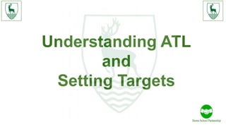 Understanding ATL
and
Setting Targets
 