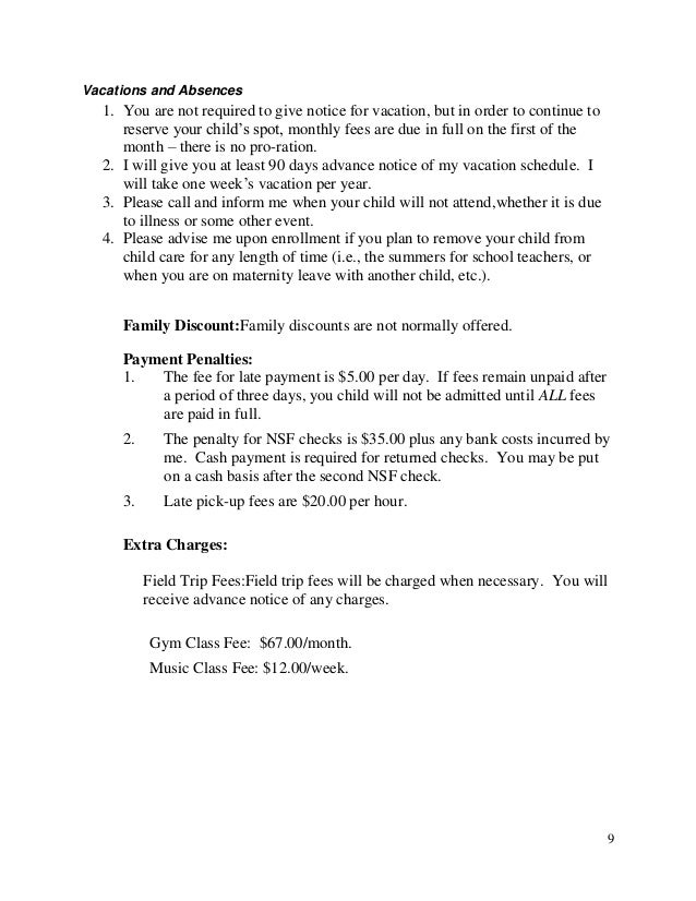 Parent Handbook Template Preschool from image.slidesharecdn.com