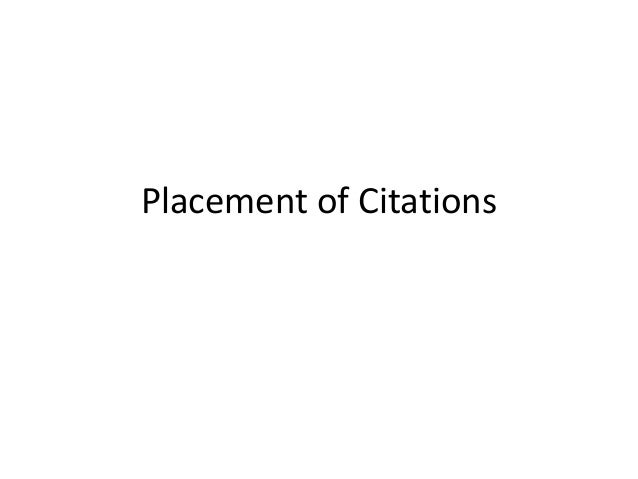 Parenthetical citations