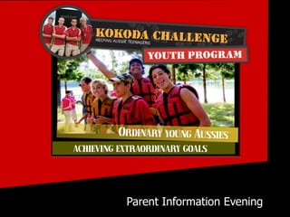 Parent Information Evening 