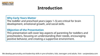 Positive Parenting Toddlers and Preschoolers | PPTX