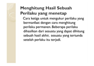 Mengukur Perilaku Anak | PDF