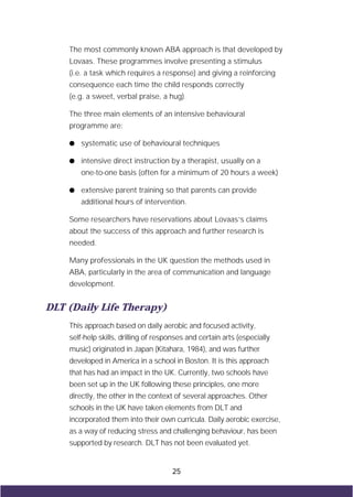 Lovaas Method (Parenting) all about autistic spectrum disorders | PDF