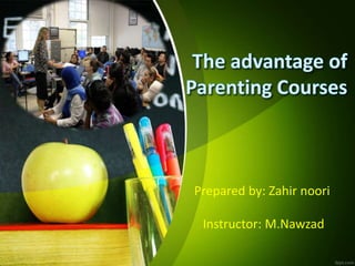 Prepared by: Zahir noori
Instructor: M.Nawzad
 