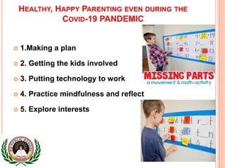 PARENTING AND COVID-19 PANDEMIC | PPT