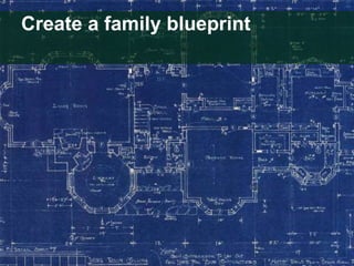 Create a family blueprint 