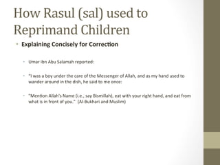 Said Rasul Children upbringing in Islam, Tiger and Panda Parenting | PDF