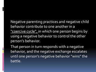 Parenting management training ppt | PPTX