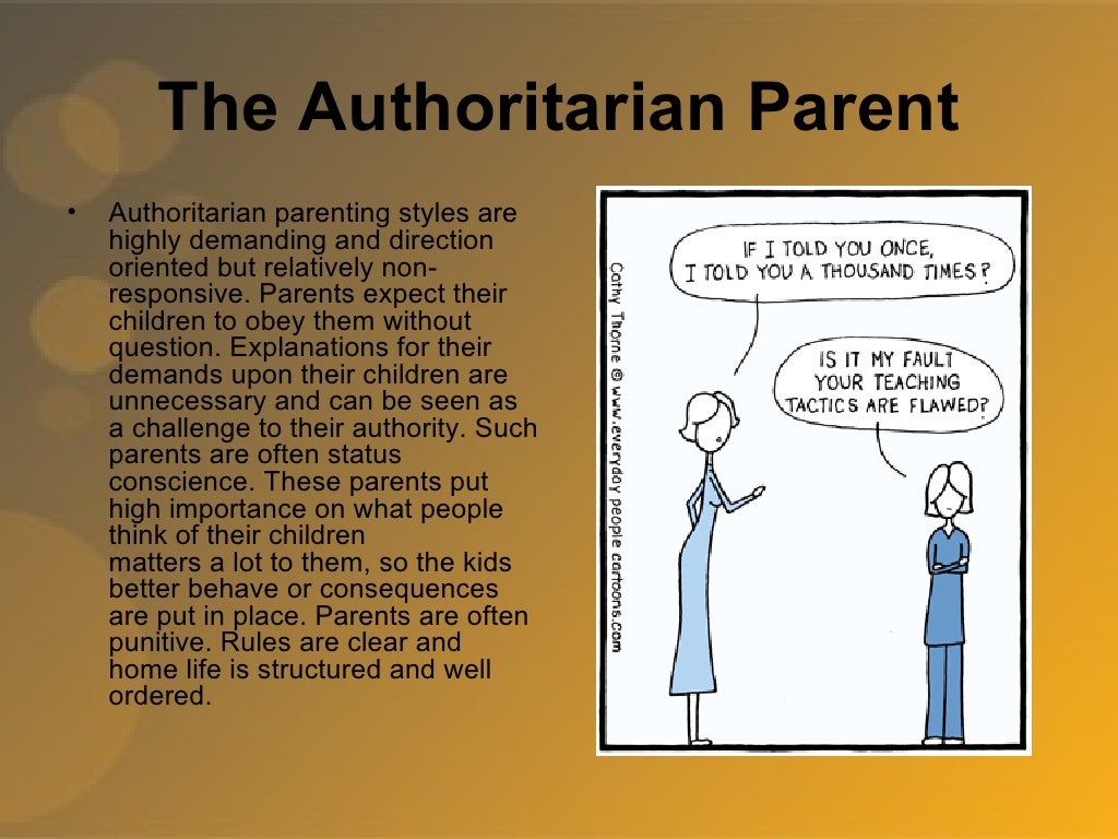 Parenting styles