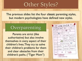 Parenting Styles Slides | PDF