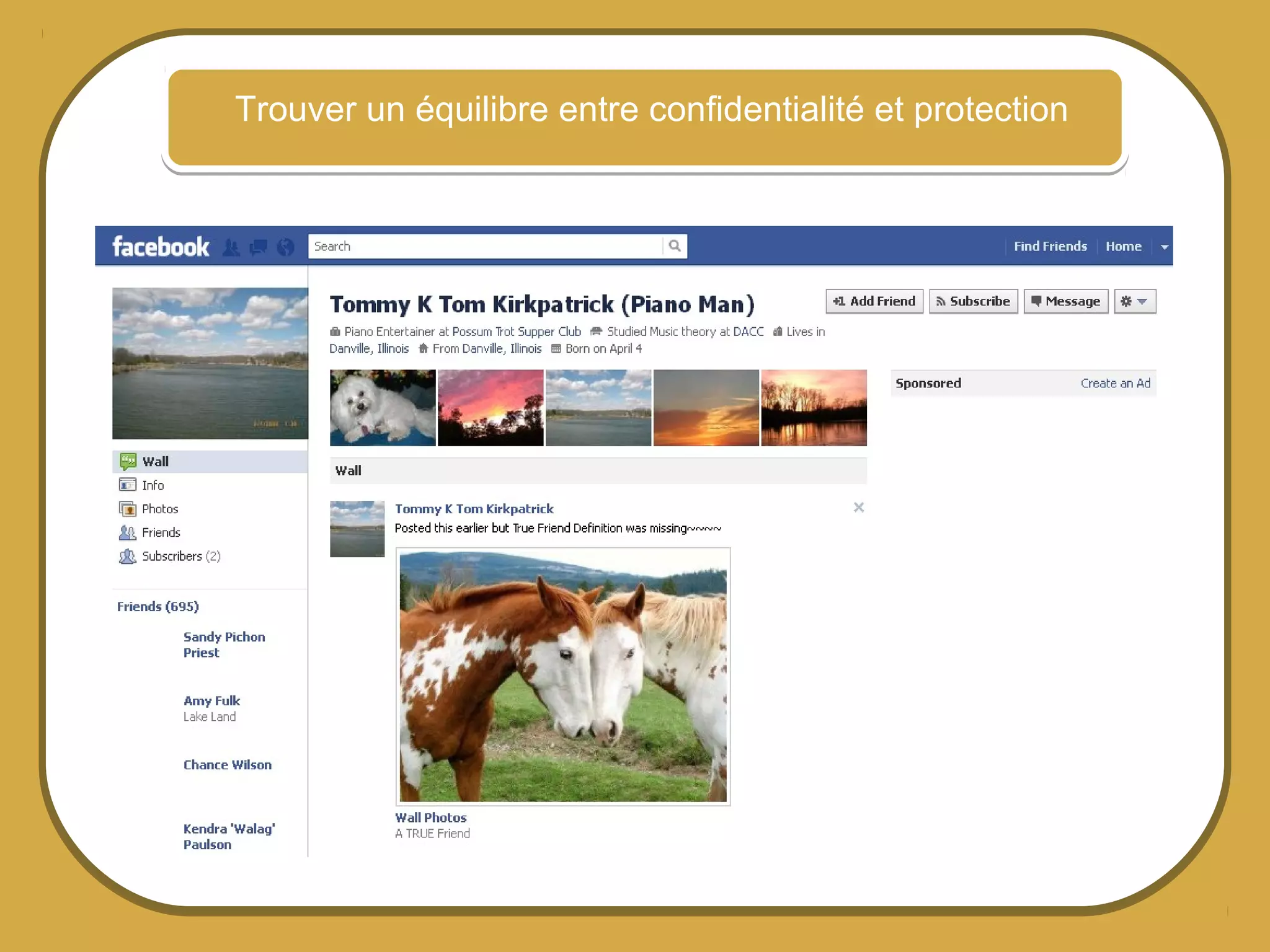 Trouver un équilibre entre confidentialité et protection




© 2012 HabiloMédias
 