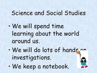 Science and Social Studies ,[object Object],[object Object],[object Object]