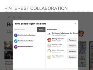 PINTEREST COLLABORATION