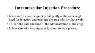 Partement Injection Parentral medications Importants knowledge .ppt