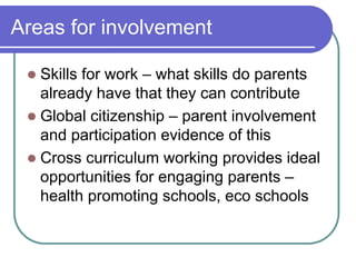 Parents As Partners In Excellence