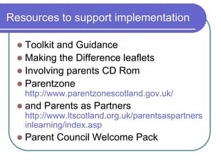 Parents As Partners In Excellence