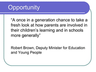 Parents As Partners In Excellence