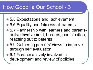 Parents As Partners In Excellence