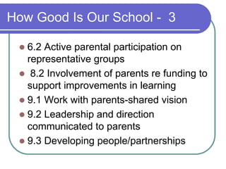 Parents As Partners In Excellence