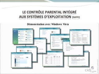 Démonstration avec Windows Vista 