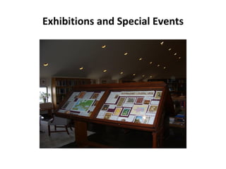 Exhibitions and Special Events 