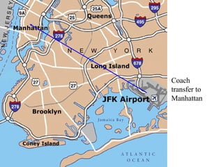 Coach transfer to Manhattan 