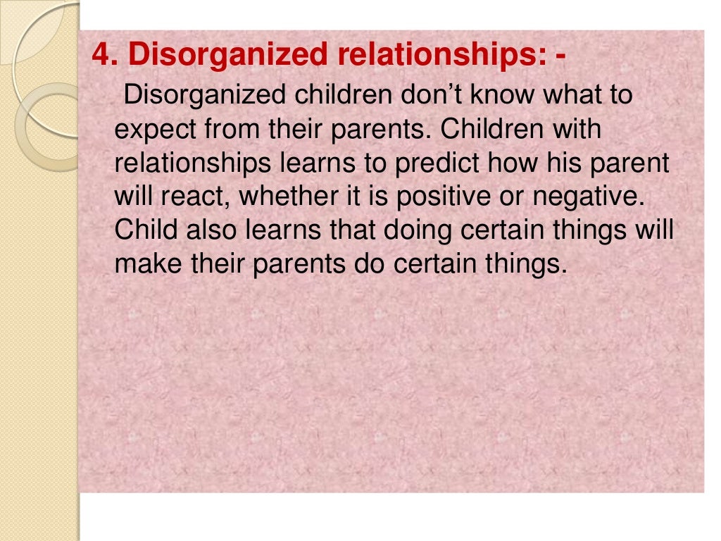 Parents child relationship