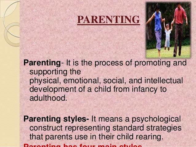 Parents child relationship