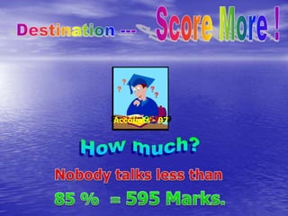 Economics--97
B.A.- 95
Stat. - 93
Accounts 99

 