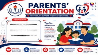 Parents' Orientation Presentation '26-'27 | PPTX