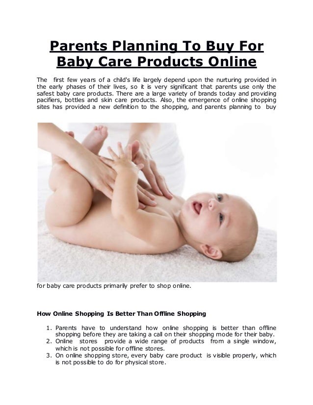 baby care online shop