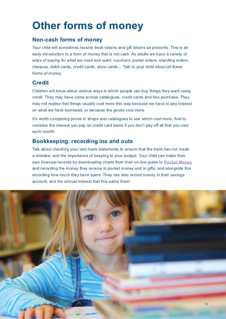 Parents pocket money guide