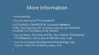 Parent teacher association