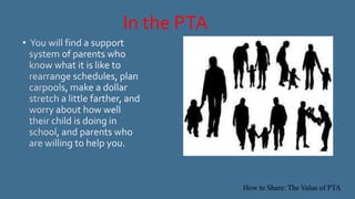 In the PTA

How to Share: The Value of PTA

 