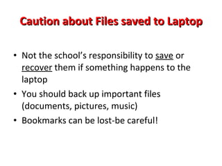 Saving/Accessing Files from CD 
