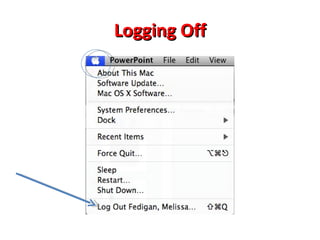 Passwords Passwords-be careful if you have the laptop remember them! Keep passwords in a secure location not on computer Storing other personal information on the laptop is discouraged Caution with web-based applications (on-line banking, credit card sites, shopping sites) 