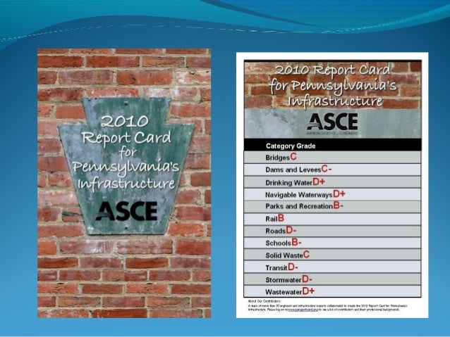 ASCE's PA Report Card