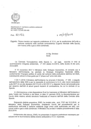 Parere comune sp su screening luglio 2019