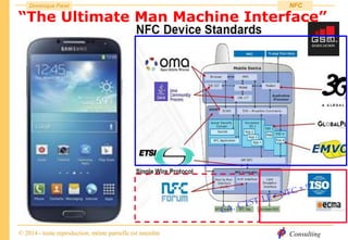 Consulting
Dominique Paret
© 2014 - toute reproduction, même partielle est interdite
NFC
“The Ultimate Man Machine Interface”
 