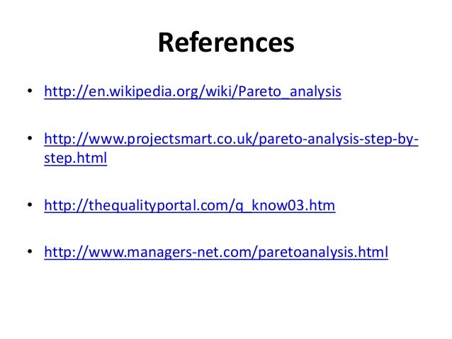 pareto principle formula