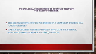 The Pareto Principle: Balancing Efficiency and Equity in Economic ...