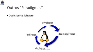 Outros “Paradigmas”
• Open Source Software
PARFOR / UFRPE
 