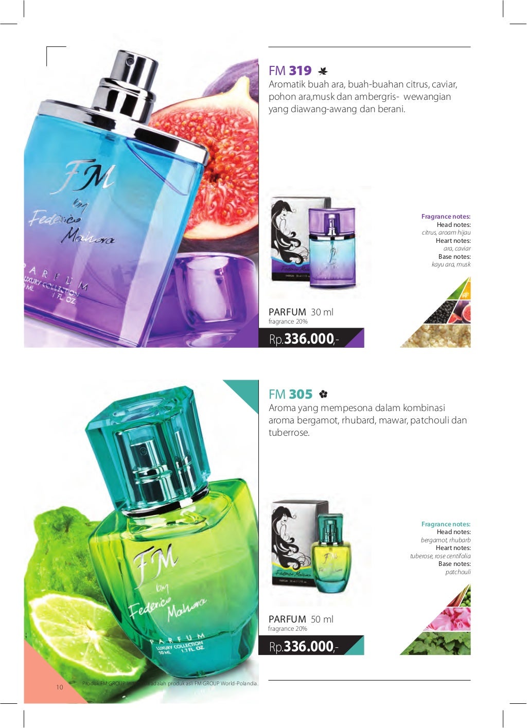 kATALOG fm parfum BY federico mahora2014