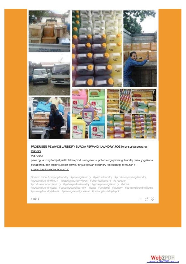 Distributor Parfum Laundry Deterjen Sabun Cuci Piring Cari