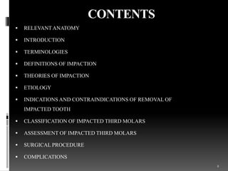 SURGICAL EXTRACTION OF MANDIBULAR THIRD MOLAR | PPTX