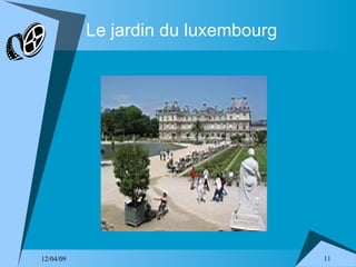 Le jardin du luxembourg 