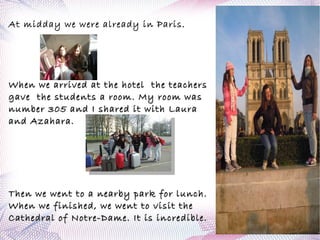 At 10:30 we got on the plane. The company was Easy jet and we took off from terminal 2. 