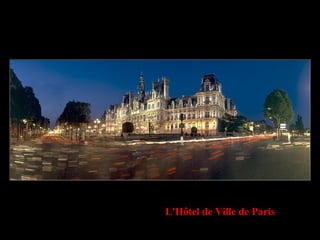 L'Hôtel de Ville de Paris 