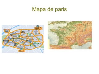 Mapa de paris
 